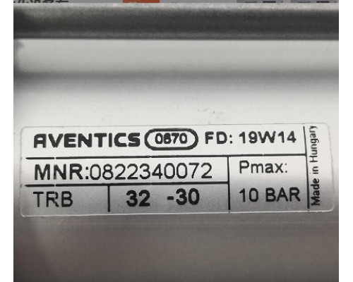 Цилиндр AVENTICS 0822340072