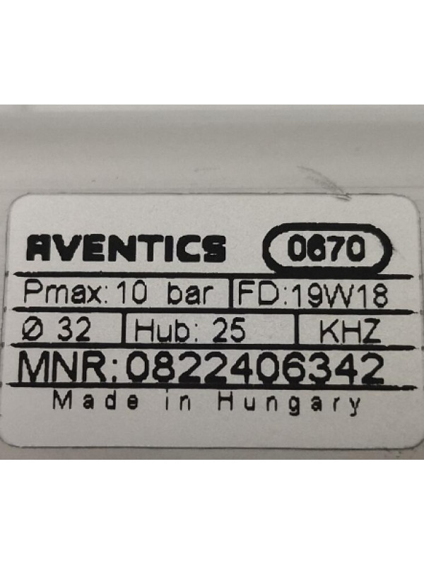 Цилиндр AVENTICS 0822406342