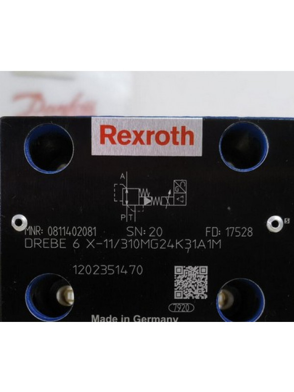 Клапан Rexroth Bosch 0811402081 DREBE6X-1X/310MG24K31A1M