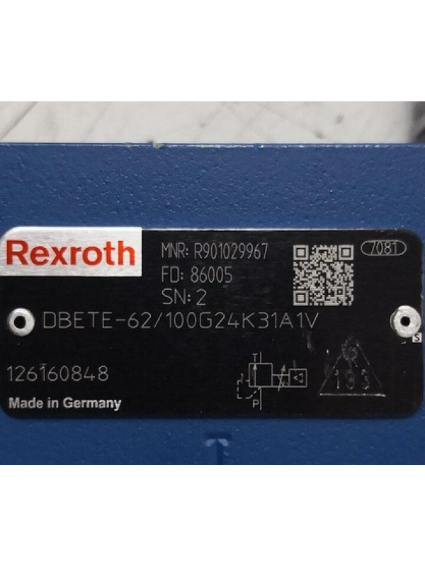 Клапан Rexroth Bosch R901029967 DBETE-6X/100G24K31A1V