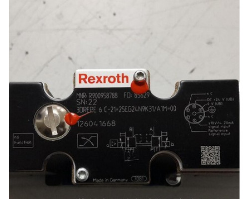 Клапан Rexroth Bosch R900958788 3DREPE6C-2X=25EG24N9K31/A1M=00