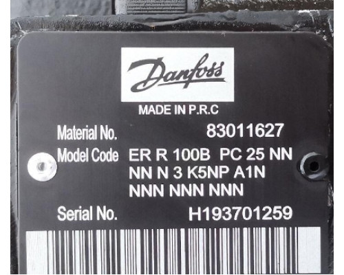 Насос Danfoss 83011627 ERR100BPC25NNNNN3K5NPA1NNNNNNNNNN