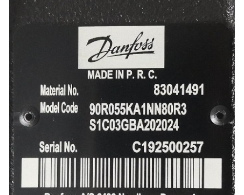 Насос Danfoss 83041491 90R055KA1NN80R3S1C03GBA202024