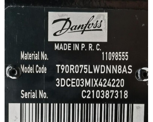 Насос Danfoss 11098555 T90R075LWDNN8AS3DCE03MIX424220