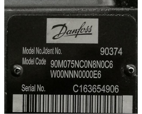 Насос Danfoss 90374 90M075NC0N8N0C6W00NNN0000E6