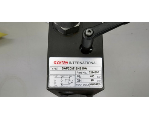 Гидравлика HYDAC 3224800 SAF20M12N210A