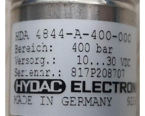 Реле HYDAC 922671 HDA4844-A-400-000