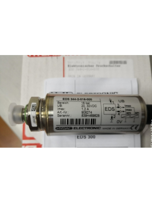 Реле HYDAC 906274 EDS344-2-016-000