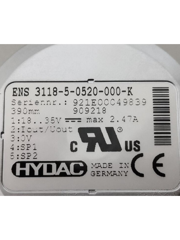 Реле HYDAC 909218 ENS3118-5-0520-000-K