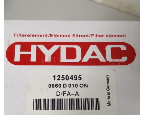 Фильтр HYDAC 1250495 0660D010ON