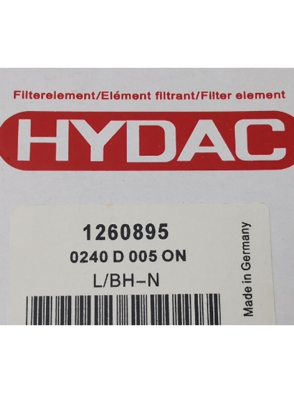 Фильтр HYDAC 1260895 0240D005ON