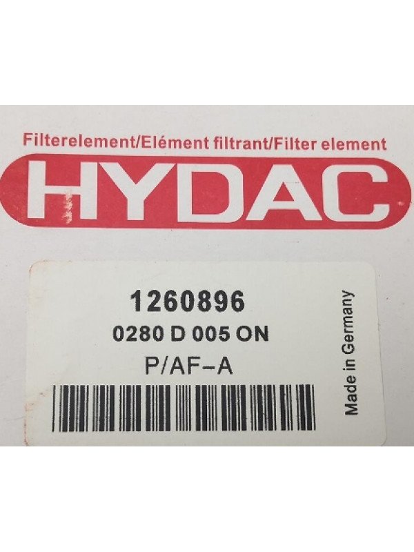 Фильтр HYDAC 1260896 0280D005ON