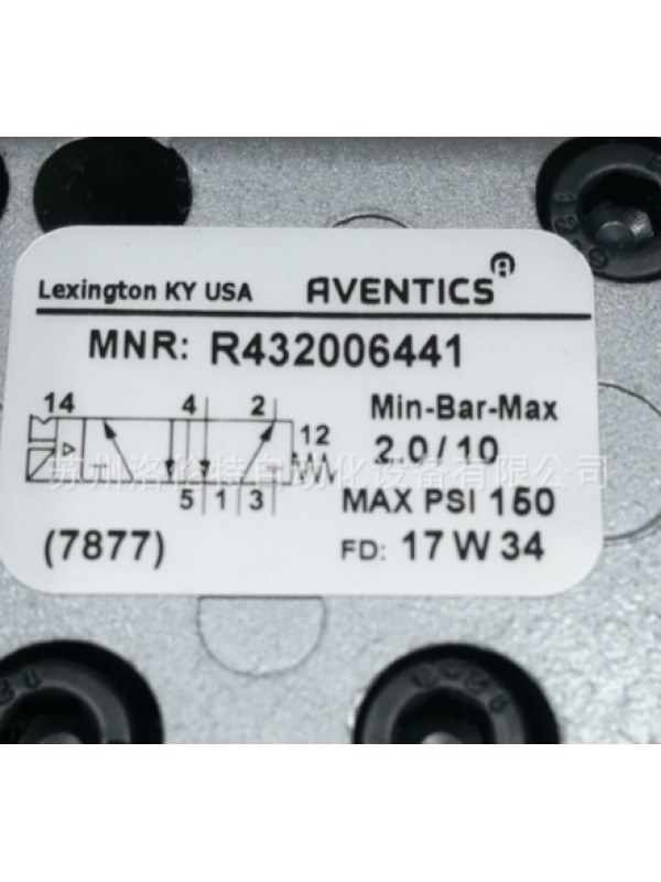 Клапан AVENTICS R432006441