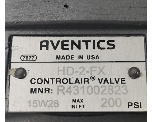 Клапан AVENTICS R431002823