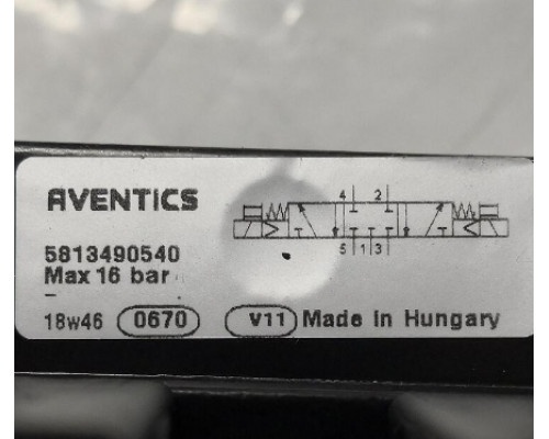 Клапан AVENTICS 5813490540