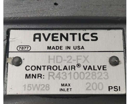 Клапан AVENTICS R480610950