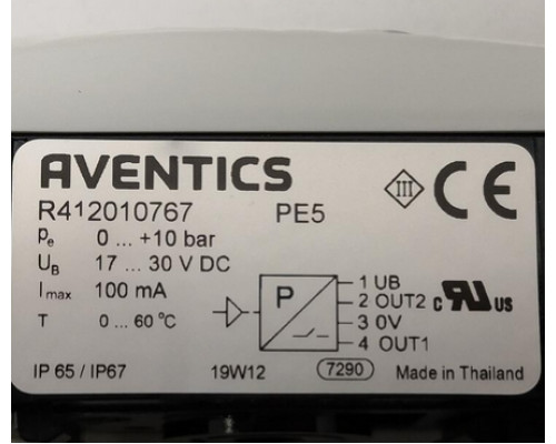 Клапан AVENTICS R412010767