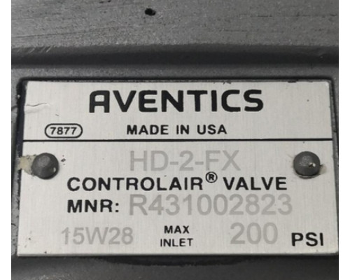 Клапан AVENTICS R412007261