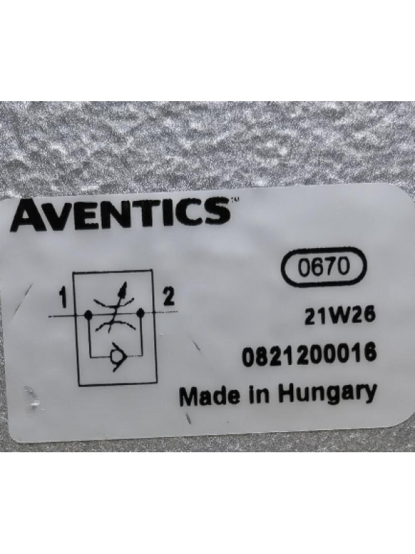 Клапан AVENTICS 0821200016