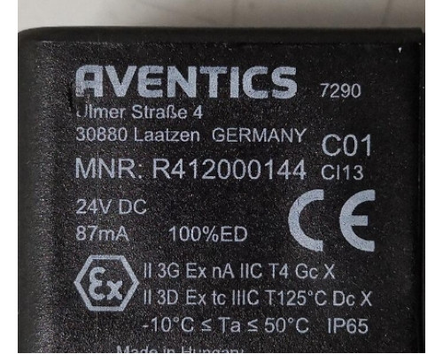 Клапан AVENTICS R412000144