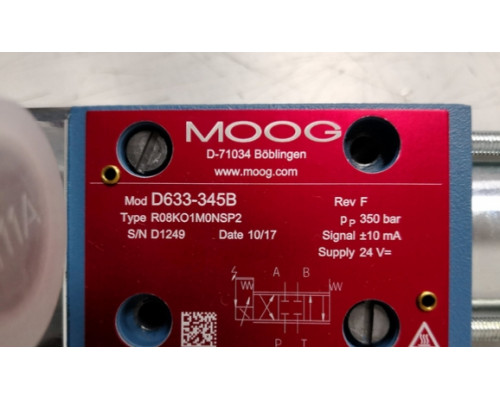 Клапан MOOG D633-345B R08KO1M0NSP2