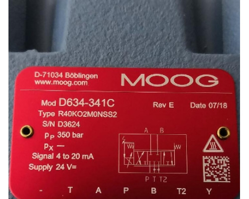 Клапан MOOG D634-341C