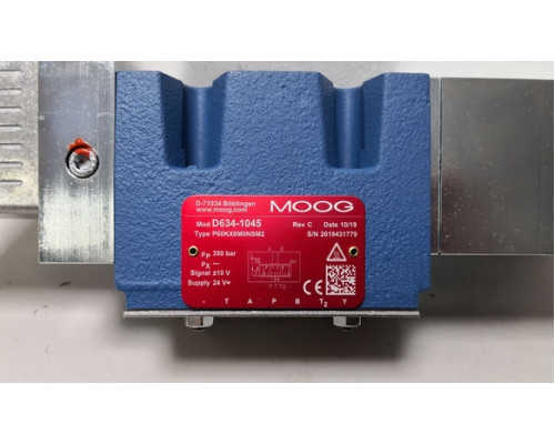 Клапан MOOG D634-1045 P60KX6M0NSM2