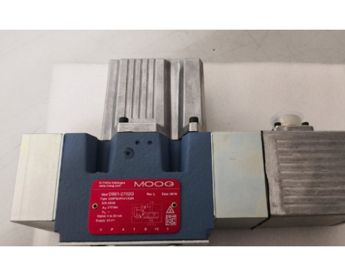 Клапан MOOG D691-2702G Q30FBAFAVVS2N