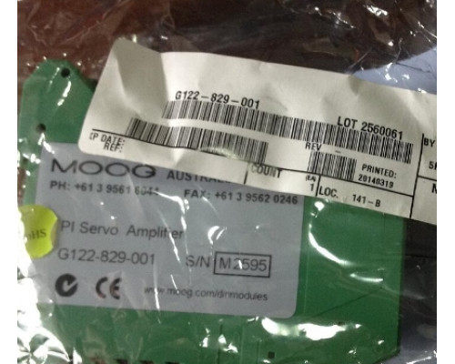 Клапан MOOG G122-829-001