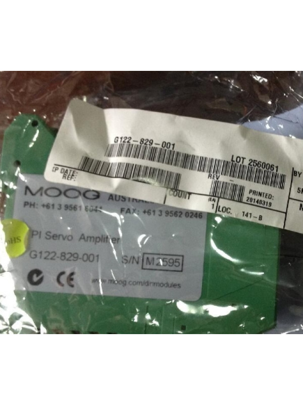 Клапан MOOG G122-829-001