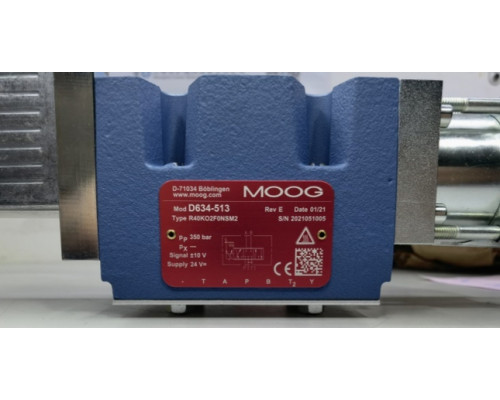 Клапан MOOG D634-513 R40KO2F0NSM2