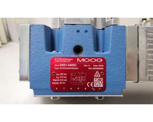 Клапан MOOG D661-4469C G75JOAA6VSX2HA