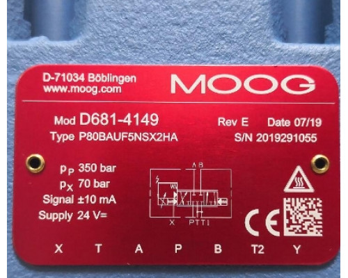 Клапан MOOG D681-4149