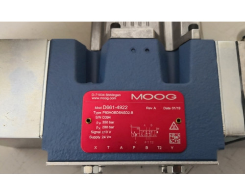 Клапан MOOG D661-4922 P80HOBD5NSD2-B
