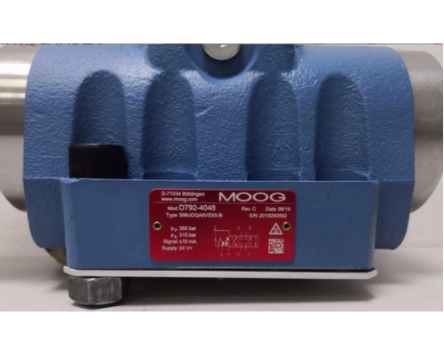 Клапан MOOG D792-4048 S99JOQA6VSX5-B