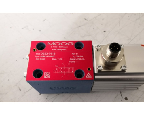 Клапан MOOG D633-7418 A08KA4F0HMY