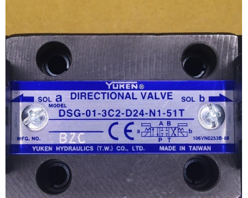 Клапан DSG-01-3C2-D24-N1-51T YUKEN