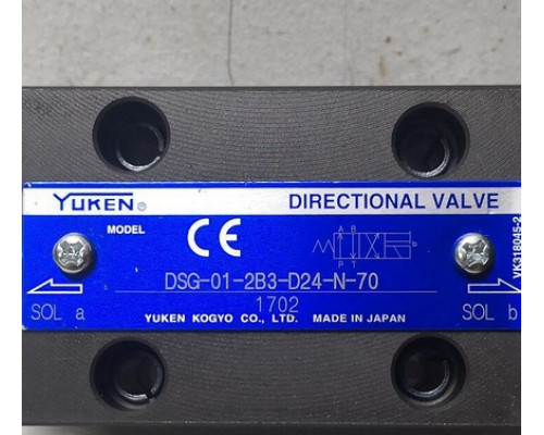 Клапан DSG-01-2B3-D24-N-70 YUKEN