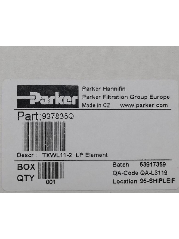 Фильтр Parker 937835Q