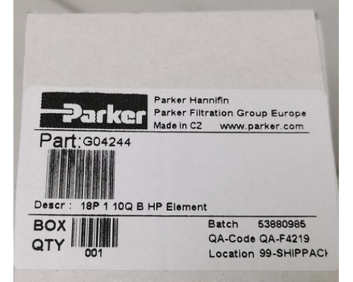 Фильтр Parker G04244
