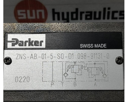 Гидравлический клапан Parker 098-91131-0 ZNS-AB-01-5-S0-D1 
