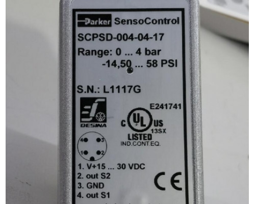 Гидравлический клапан Parker SCPSD-004-04-17 