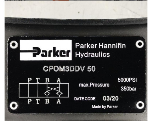 Гидравлический клапан Parker CPOM3DDV50 