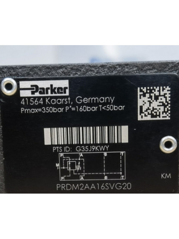Гидравлический клапан Parker PRDM2AA16SVG20 