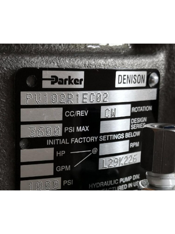 Мотор Parker 029-83465-0 PV102R1EC00