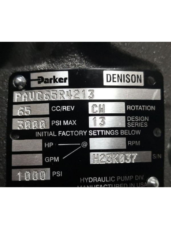 Мотор Parker PAVC65R4213
