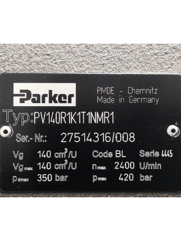 Мотор Parker PV140R1K1T1NMR1