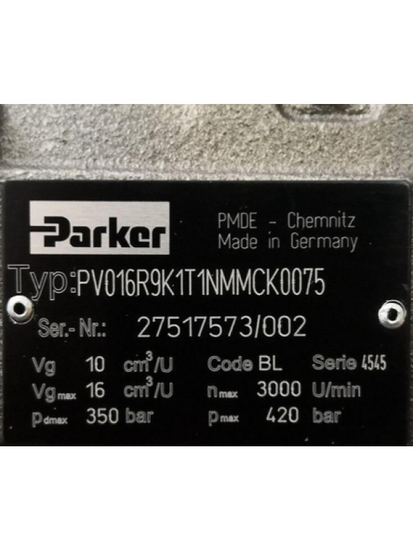 Мотор Parker PV016R9K1T1NMMCK0075