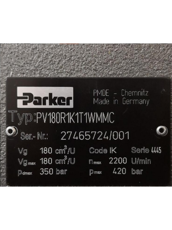 Мотор Parker PV180R1K1T1WMMC