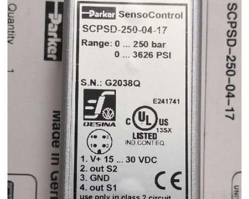 Усилитель Parker SCPSD-250-04-27